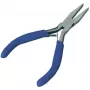 Brüder Mannesmann Electronics pinza piatta 10806, 125 mm, rosso/nero