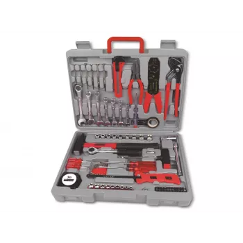 BRÜDER MANNESMANN set di utensili da 555 pezzi in valigetta in plastica con assortimento di minuteria (M29555)