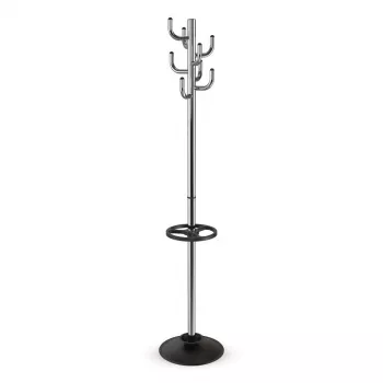 MAUL MAULpolaris appendiabiti in cromo con 8 ganci, 177 cm 9402596