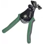BRÜDER MANNESMANN pinza spellafili automatica, verde con molla di richiamo, ganasce in acciaio SK5, 0,2-6,0 mm² (M10981)