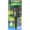 Brüder Mannesmann irrigatore circolare con picchetto in plastica, getto regolabile, 1 pezzo (M63612)
