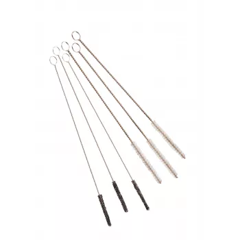 Haug Bürsten Set spazzole a ugello bianco nero acciaio inox (81167)