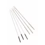 Haug Bürsten Set spazzole a ugello bianco nero acciaio inox (81167)