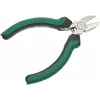 BRÜDER MANNESMANN GREEN LINE Tronchese laterale per elettronica 115 mm, acciaio per utensili, verde/argento/nero 1070 1