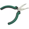 BRÜDER MANNESMANN GREEN LINE Pinza a becco curvo per elettronica 125 mm, acciaio per utensili, verde/argento/nero M 1070-5