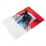 Leitz WOW A4 Cartella portadocumenti in polipropilene rosso formato verticale 40 buste 80 fogli 45990026