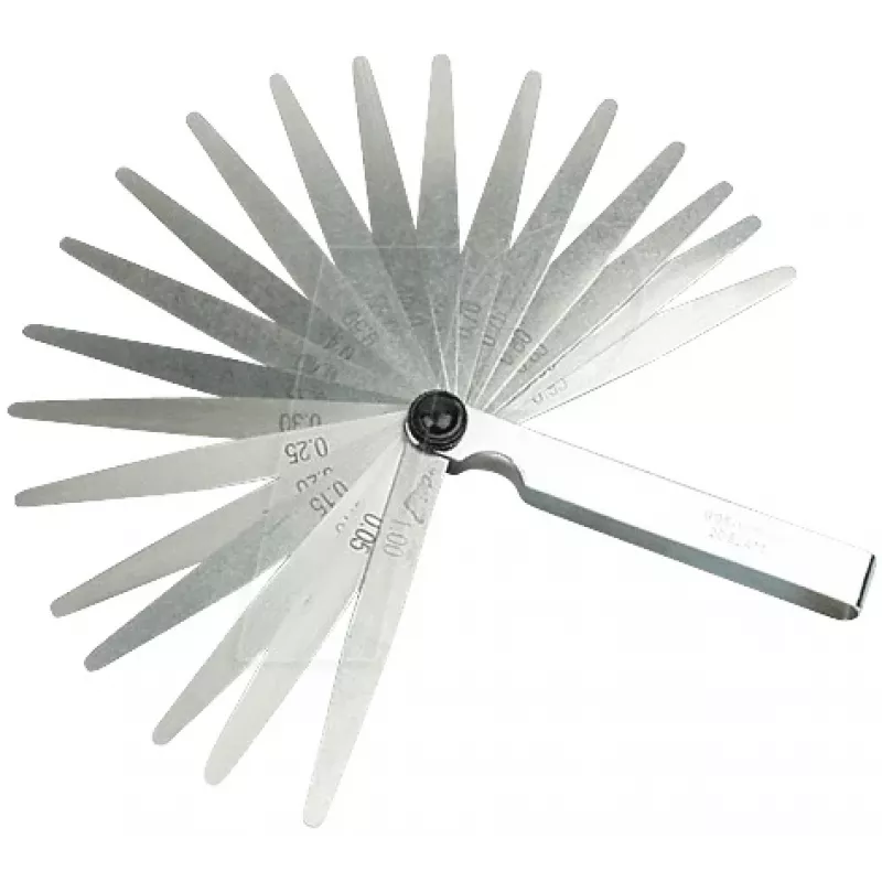 BRÜDER MANNESMANN MAN M247-20 set spessimetri, 20 lame, 0,05–1,0 mm, metrico