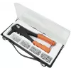 BRÜDER MANNESMANN MAN 1096 set rivettatrice manuale con 4 ugelli e 100 rivetti ciechi