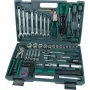 BRÜDER MANNESMANN set 99 utensili in valigetta con bussole, chiavi, pinze, martello, bit 29099