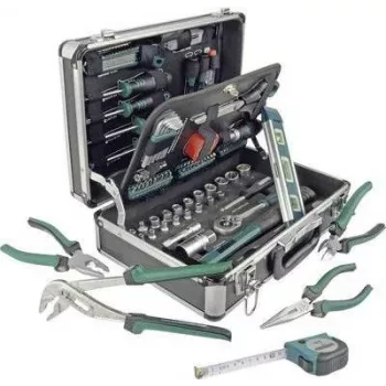 Brüder Mannesmann set 90 utensili fai da te in valigetta in alluminio M29067