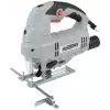 BRÜDER MANNESMANN M12781 seghetto alternativo elettronico 800W con movimento pendolare a 4 livelli, cambio lama senza utensili, 0-3000 corse/min, profondità di taglio legno 80 mm