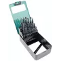 Brüder Mannesmann M54341 set 25 punte elicoidali HSS, 1-13 mm in valigetta in metallo
