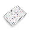 Zeller Dots scatola portatutto bianca con pois 25 x 35 x 20 cm 14475