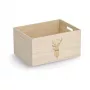 Zeller scatola contenitore cervo naturale 35 x 25 x 18 cm 15222