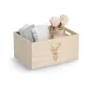 Zeller scatola contenitore cervo naturale 35 x 25 x 18 cm 15222