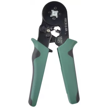 BRÜDER MANNESMANN set di pinze crimpatrici, 3 pezzi: pinza crimpatrice 200 mm, tronchese per elettronica 110 mm, spellafili automatica 200 mm M10999
