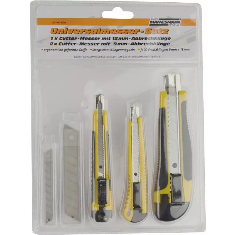 Brüder Mannesmann M60125 Set di coltelli universali