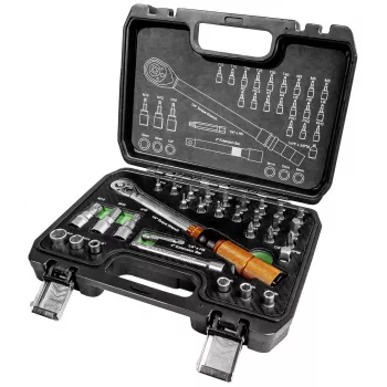 Brüder Mannesmann M18315 set di chiavi dinamometriche attacco 1/4 inch 5-25 Nm