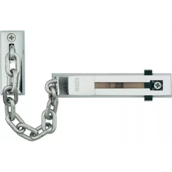 ABUS SK66 N SB Catena di sicurezza per porta, nichelata, livello di sicurezza 3