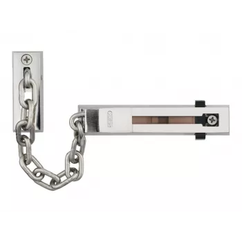 ABUS SK66 N SB Catena di sicurezza per porta, nichelata, livello di sicurezza 3