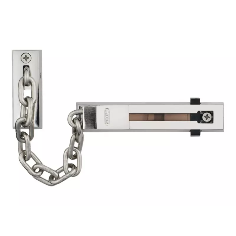 ABUS SK66 N SB Catena di sicurezza per porta, nichelata, livello di sicurezza 3