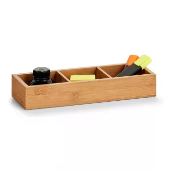 Zeller Scatola organizzatrice Natural 28 x 10,2 x 4,5 cm (13335)