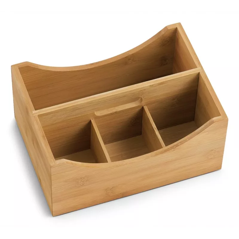 Zeller Scatola portoggetti Natural 25 x 18 x 12 cm bambù 13336