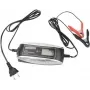 Brüder Mannesmann M12715 Caricabatterie automatico 6V/12V 0,8A per batterie al piombo-acido