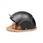 Zeller Bamboo Portapane con chiusura a rullo 27282