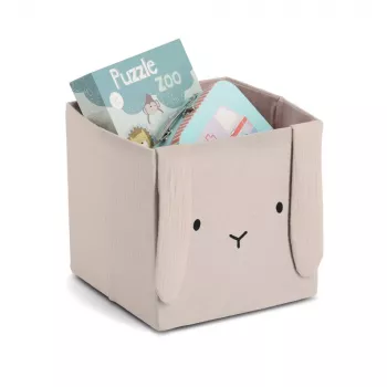 Zeller Rabbit Scatola portoggetti beige 28 x 28 x 28 cm (14492)