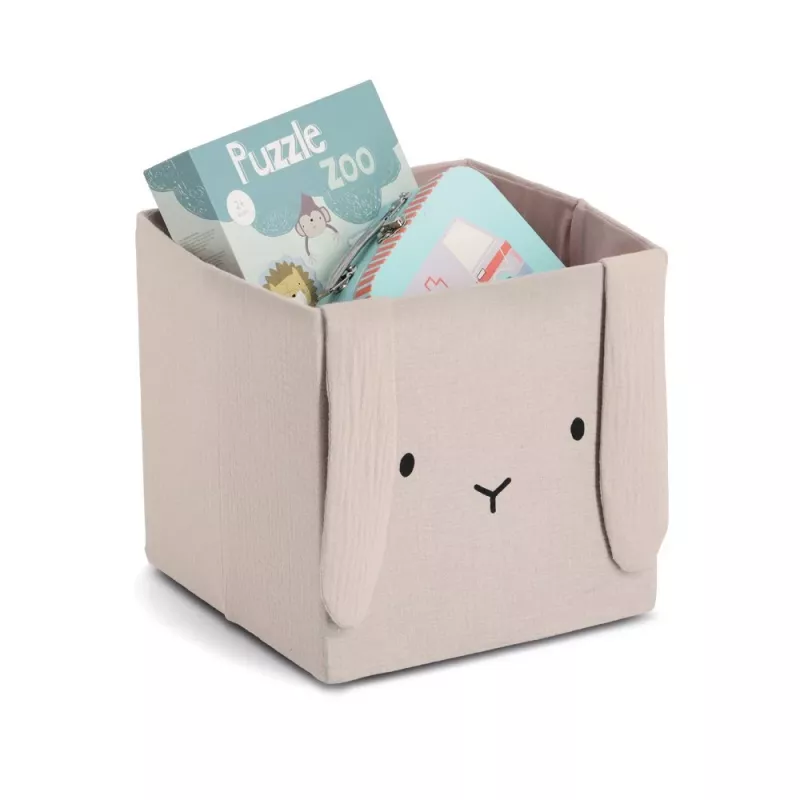Zeller Rabbit Scatola portoggetti beige 28 x 28 x 28 cm (14492)