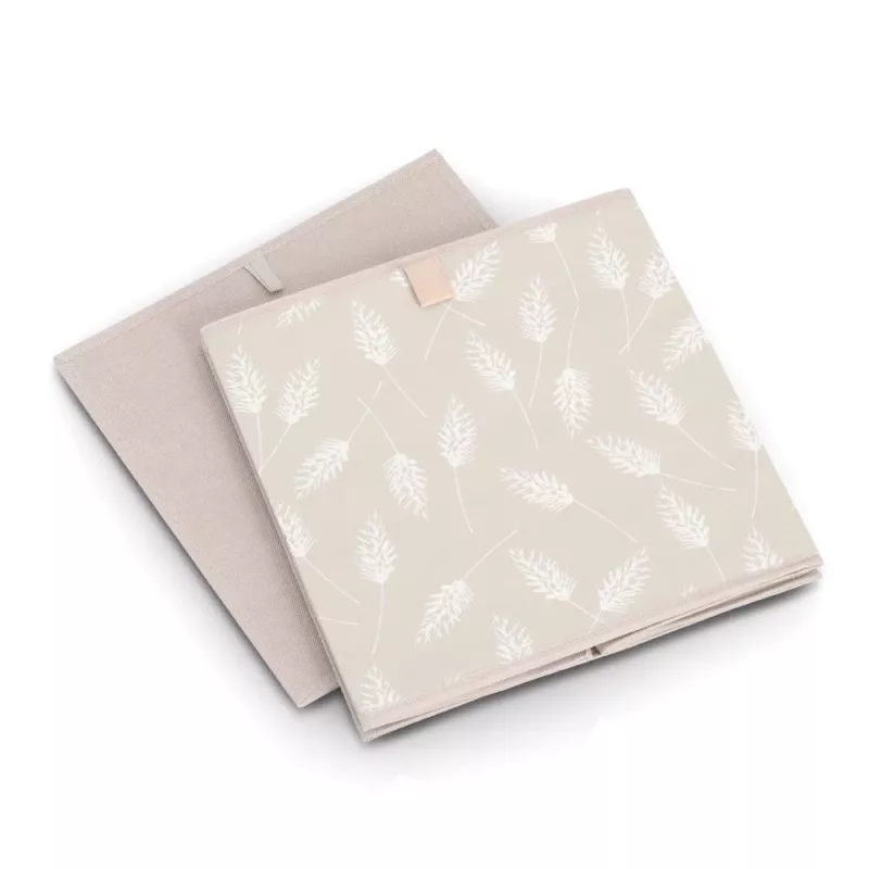 Zeller Pampasgras Scatola portoggetti beige 32 x 32 x 32 cm 14538