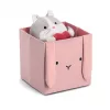 Zeller Hase Scatola portoggetti rosa antico 28 x 28 x 28 cm 14493