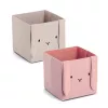 Zeller Hase Scatola portoggetti rosa antico 28 x 28 x 28 cm 14493