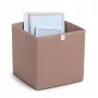 Zeller Mocca Scatola portoggetti cubo 32 x 32 x 32 cm con coperchio e maniglia 14541