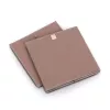 Zeller Mocca Scatola portoggetti cubo 32 x 32 x 32 cm con coperchio e maniglia 14541
