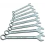 Brüder Mannesmann Set di 8 chiavi combinate DIN 3113, acciaio cromo-vanadio, 6-13 mm 130-08 DIN