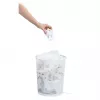 ZELLER 23 L cestino rotondo bianco 17724