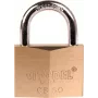 ABUS lucchetto 60 mm in ottone massiccio con archetto in acciaio temprato, 2 chiavi (238420)