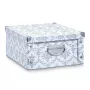 Zeller 17973 scatola contenitore Vintage, 40 x 33 x 17 cm, cartone, bianco