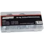 Brüder Mannesmann M60026 Set di fascette stringitubo, 7-44 mm