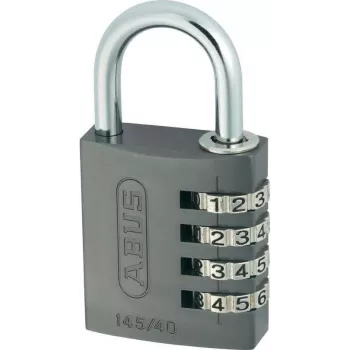 ABUS 48806 lucchetto massiccio in ottone con archetto in acciaio temprato, a chiave, 30 mm ABVS48806
