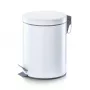 Zeller Kick cestino a pedale 5 L bianco 18700