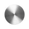 Zeller Present set sottobicchieri in acciaio inox, argento, 7 pezzi, 10 cm 27239