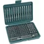 BRÜDER MANNESMANN set scatola bit da 113 pezzi, bit in acciaio S2 in custodia 29830