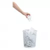 ZELLER 14 L cestino rotondo bianco 17716