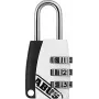 ABUS 155/20 lucchetto massiccio in ottone con archetto in acciaio temprato, corpo 20 mm, a chiave unica 308888