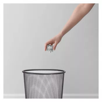 Zeller Meshline cestino 17,5 l antracite (17741)