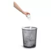 Zeller Meshline cestino 17,5 l antracite (17741)