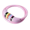 BURG WÄCHTER lucchetto a cavo per bici 210 C 65 GIRLS, rosa antico, 650 mm cavo in acciaio, combinazione a 4 cifre, per bambini 39590